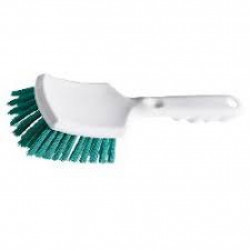 DI Churn Brush Med.Short Green / щетка для неровных поверхностей с короткой ручкой, средней жёсткости, зеленая